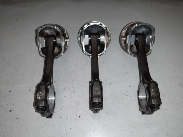 Zuiger Alfa Romeo MiTo (955), Hatchback, 2008 / 2018 1.4 Turbo 16V, Hatchback, Benzine, 1.368cc, 88kW (120pk), FWD, 198A4000, 2008-08 / 2013-08, 955AXG (198A4000)