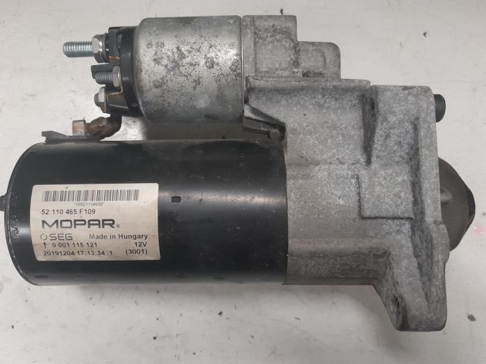 Startmotor van een Fiat Ducato 2020