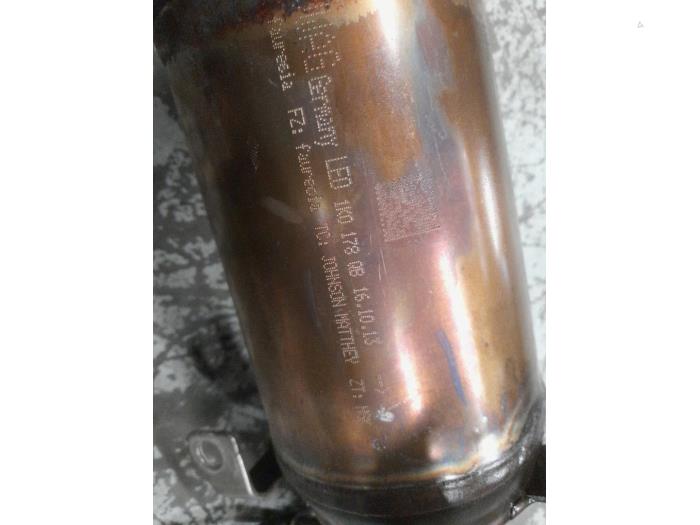 Katalysator van een Audi A1 Sportback (8XA/8XF) 1.2 TFSI 2013