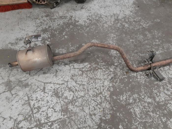 Mercedes Citan Uitlaat Einddemper