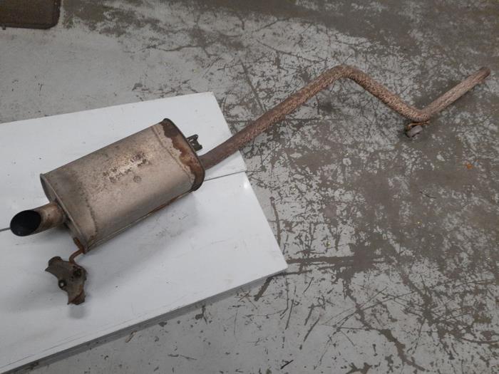 Volkswagen Caddy Uitlaat Einddemper