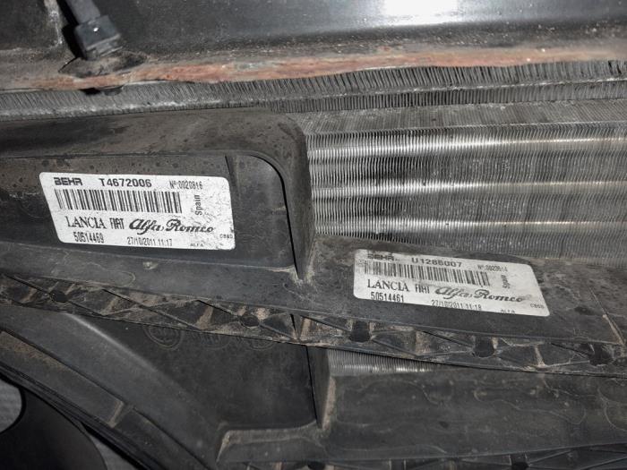 Frontpaneel van een Alfa Romeo Giulietta (940) 1.4 TB 16V MultiAir 2012