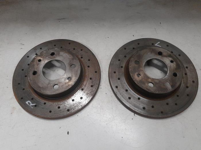 Fiat 500 Abarth Remschijf achter