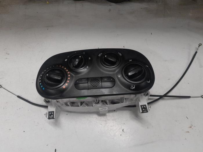 Fiat 500 Kachel Bedieningspaneel