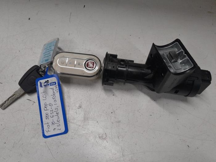 Fiat 500 Kontaktslot+Sleutel