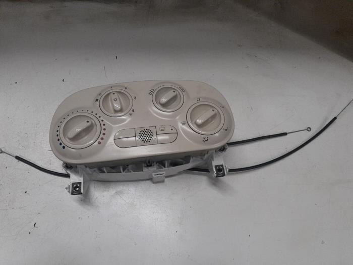 Fiat 500 Kachel Bedieningspaneel