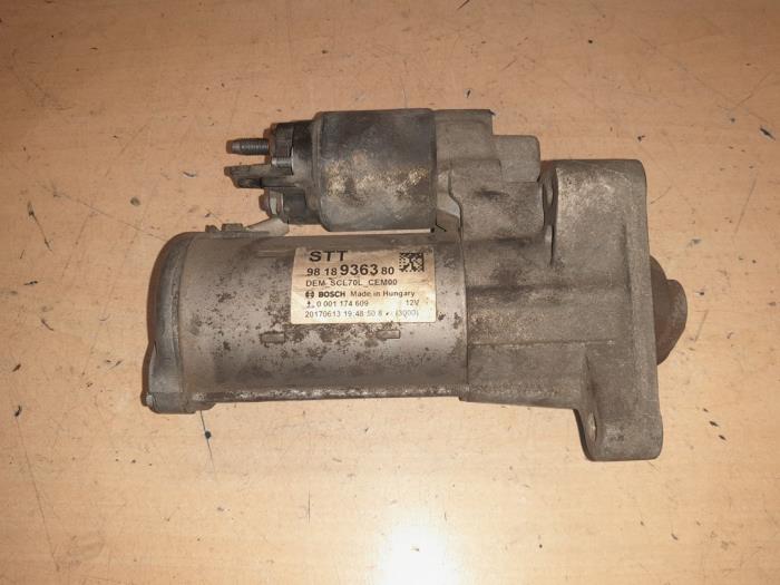 Peugeot Boxer Startmotor