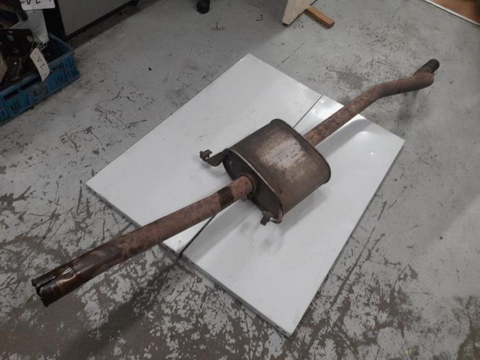 Mercedes Vito Uitlaat Middendemper