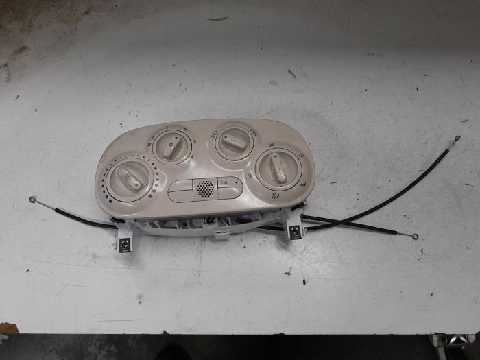 Fiat 500 Kachel Bedieningspaneel