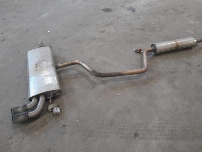 Volkswagen Golf Uitlaat Midden+Einddemper