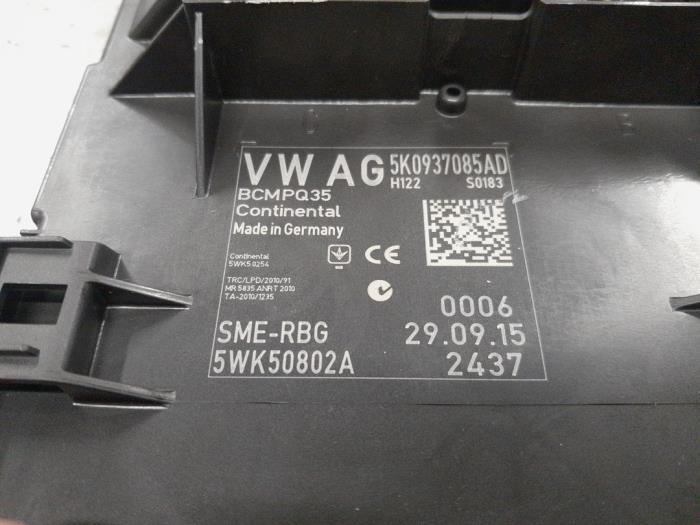 Computer Body Control van een Volkswagen Caddy IV 2.0 TDI 75 2016