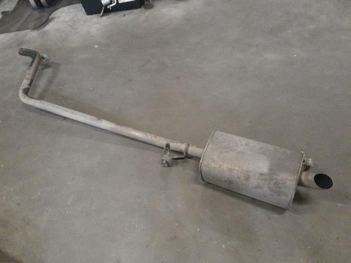 Volkswagen Caddy Uitlaat Einddemper