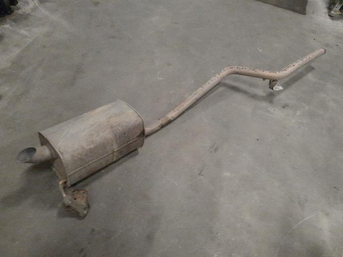 Volkswagen Caddy Uitlaat Einddemper