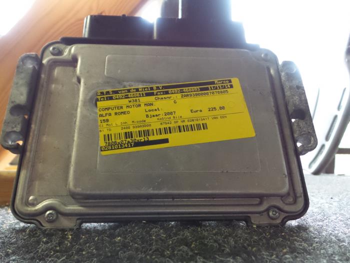 Alfa Romeo 159 Computer Motormanagement