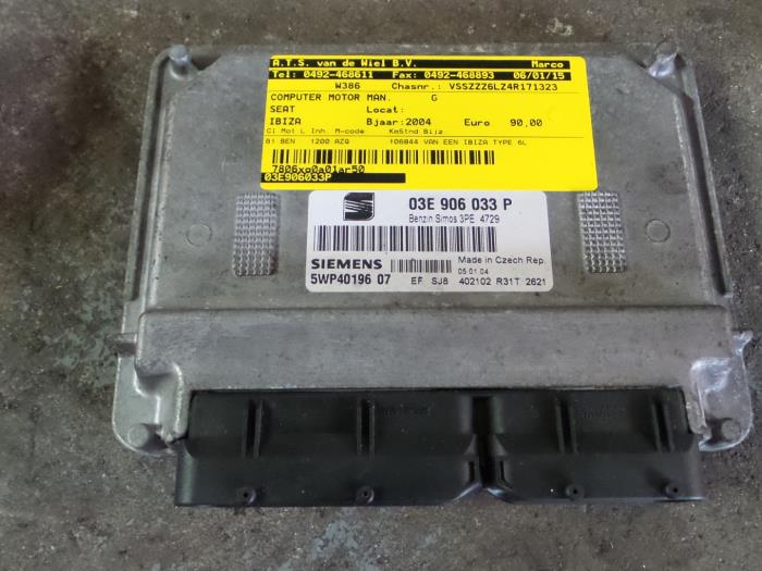 Seat Ibiza Computer Motormanagement