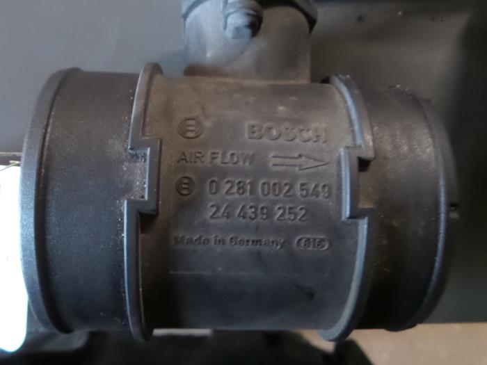 Opel Combo Luchthoeveelheidsmeter