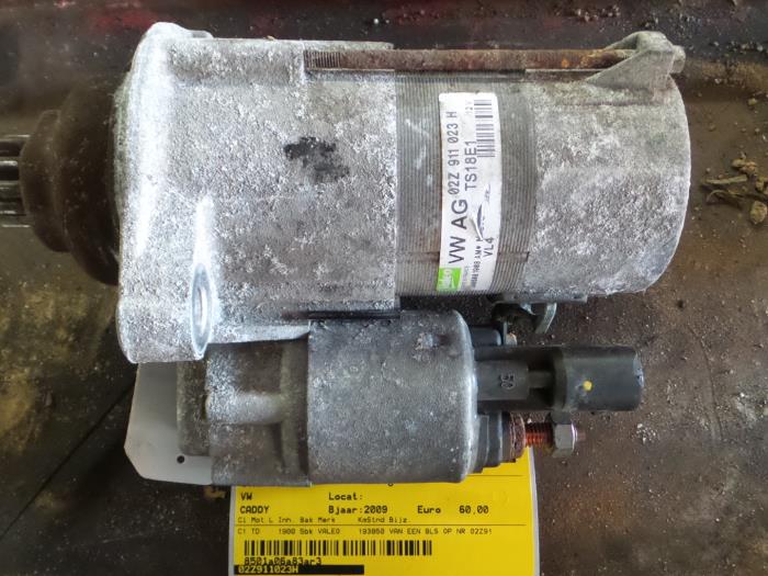 Volkswagen Caddy Startmotor