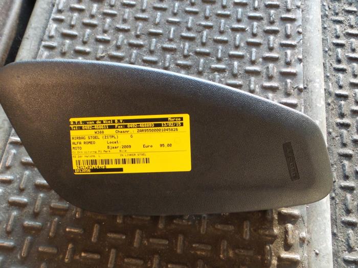 Alfa Romeo Mito Airbag stoel (zitplaats)