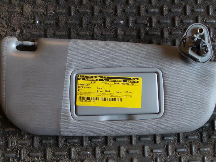 Alfa Romeo 147 Zonneklep