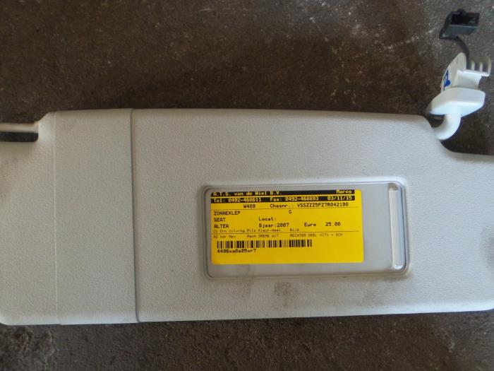Seat Altea Zonneklep
