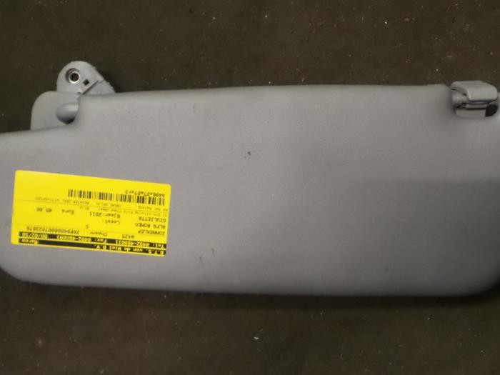 Alfa Romeo Giulietta Zonneklep