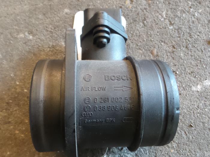 Volkswagen Caddy Luchthoeveelheidsmeter