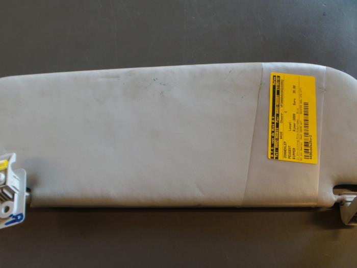 Peugeot Bipper Zonneklep