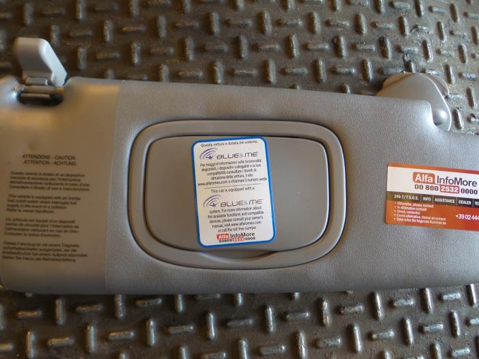 Alfa Romeo Giulietta Zonneklep