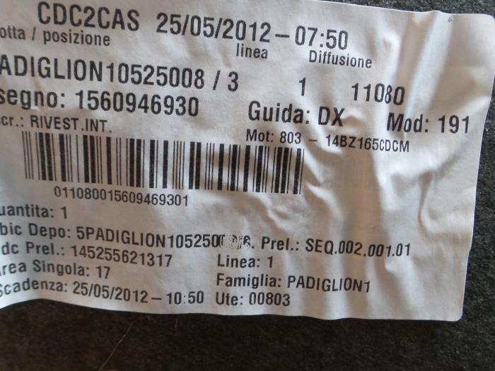 Alfa Romeo Giulietta Hemelbekleding