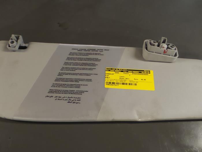 Fiat Doblo Zonneklep