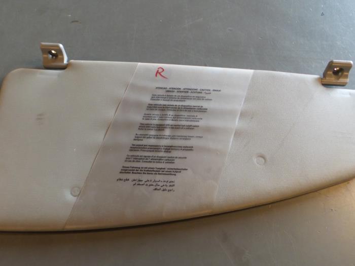 Fiat Doblo Zonneklep