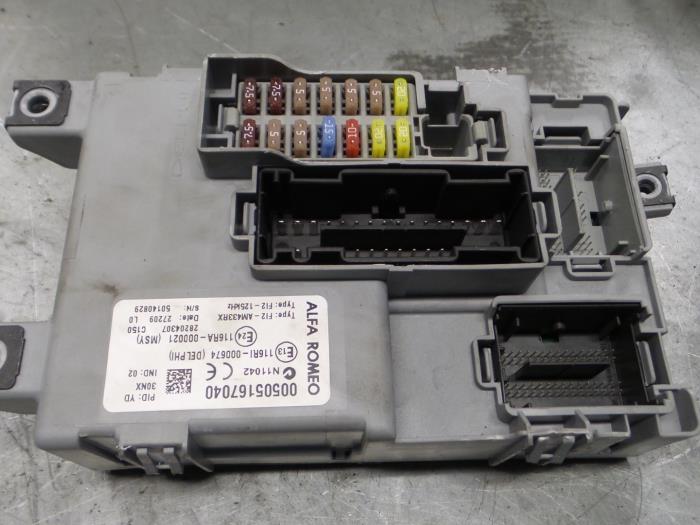 Alfa Romeo Mito Zekeringkast