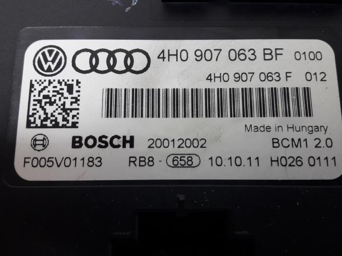 Module Bodycontrol van een Audi A6 (C7) 2.0 TDI 16V 2011