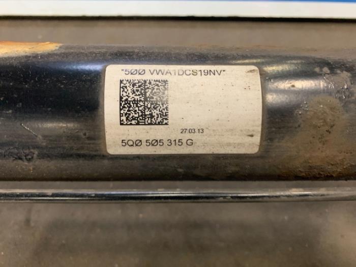 Subframe van een Audi A3 Sportback (8VA/8VF) 1.4 TFSI 16V 2013