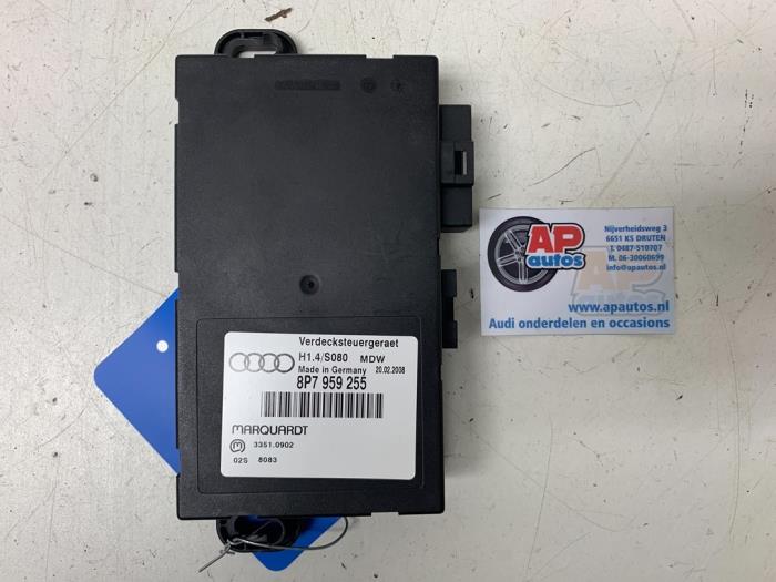 Gebruikte Computer cabriokap Audi A3 Cabriolet (8P7) 2.0 TFSI 16V Prijs € 99,99 Margeregeling aangeboden door AP Auto's