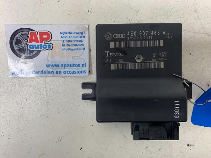 Gebruikte Gateway module Audi A8 (D3) 4.2 V8 40V Quattro Prijs € 19,99 Margeregeling aangeboden door AP Auto's