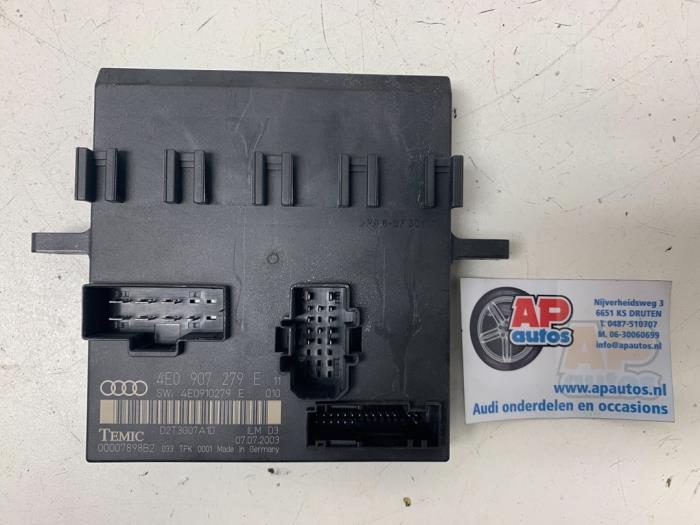 Gebruikte Module Bodycontrol Audi A8 (D3) 3.7 V8 40V Quattro Prijs € 49,99 Margeregeling aangeboden door AP Auto's