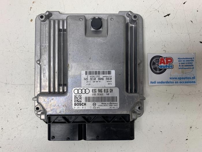 Gebruikte Computer Motormanagement Audi A4 Avant (B7) 2.0 TDI 16V Prijs € 59,99 Margeregeling aangeboden door AP Auto's
