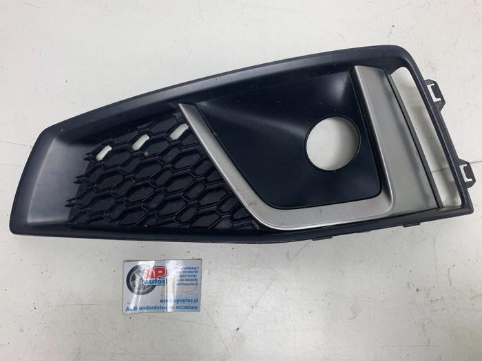 Honingraat Grill Afdekkap Mistlampen Glans Zwart Geschikt Voor Audi A3