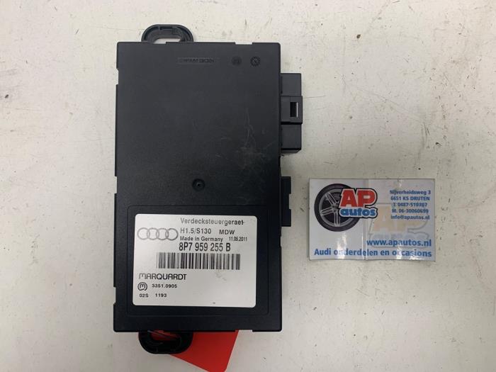 Gebruikte Computer cabriokap Audi A3 Cabriolet (8P7) 1.2 TFSI Prijs € 99,99 Margeregeling aangeboden door AP Auto's