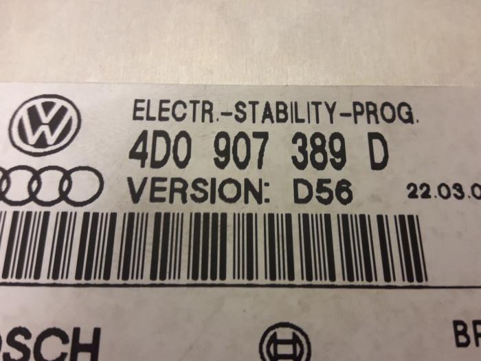 Esp computer van een Audi A8 (D2) 2.5 TDI V6 24V 2001