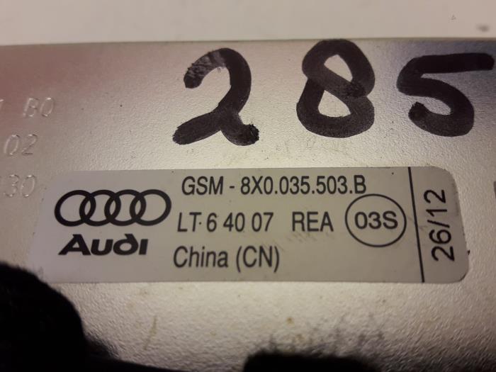 GPS Antenne van een Audi A1 Sportback (8XA/8XF) 1.2 TFSI 2012