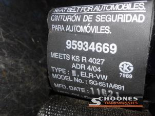 Gebruikte Veiligheidsgordel rechts-achter Chevrolet Captiva Prijs € 52,50 Margeregeling aangeboden door Schoones Transmissies B.V.