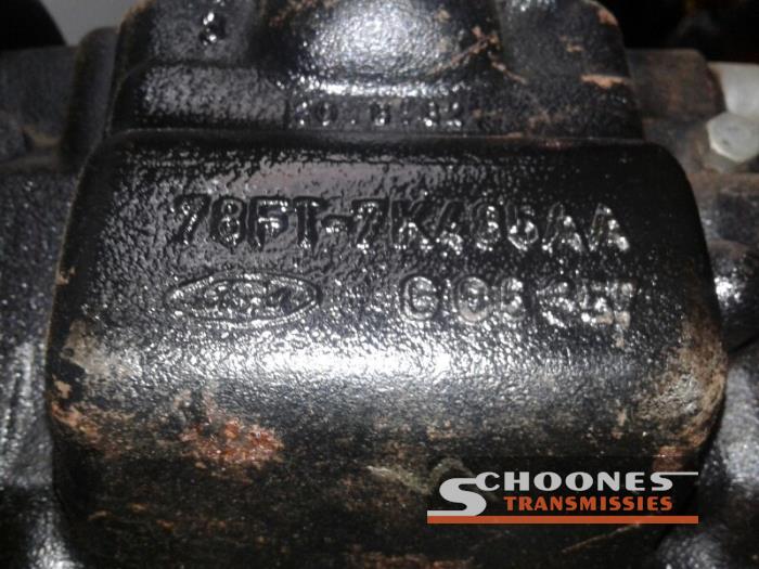 Gereviseerde Versnellingsbak Ford Transit (72/73/82) Prijs € 635,25 Inclusief btw aangeboden door Schoones Transmissies B.V.
