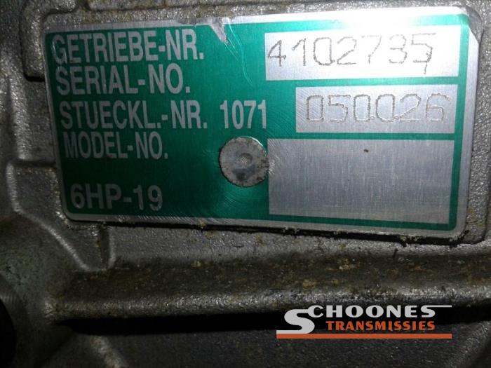 Versnellingsbak van een BMW X1 (E84)  2012