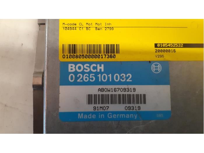 ABS Computer van een Mercedes-Benz S (W140) 2.8 S 280 24V 1993