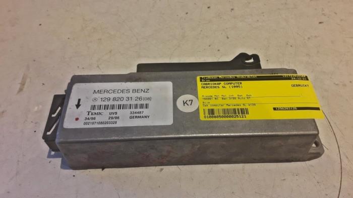 Gebruikte Computer cabriokap Mercedes SL (R129) 3.2 SL-320 24V Prijs € 550,00 Margeregeling aangeboden door Tijdeman Mercedes Onderdelen