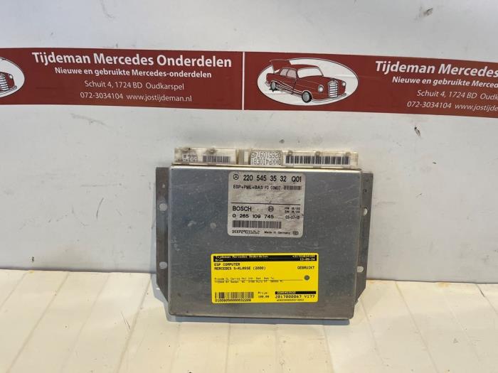 Esp computer van een Mercedes-Benz S (W220) 3.2 S-320 18V 2000