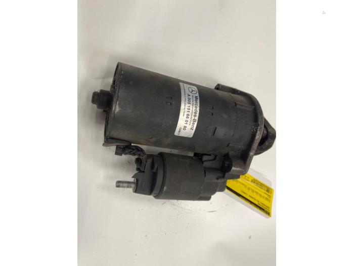 Startmotor van een Mercedes-Benz ML I (163) 270 2.7 CDI 20V 2003