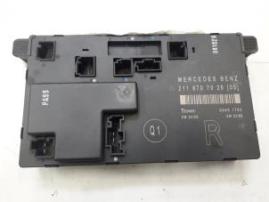Gebruikte Centrale Deurvergrendelings Module Mercedes E (W211) 2.2 E-200 CDI 16V Prijs op aanvraag aangeboden door Tijdeman Mercedes Onderdelen